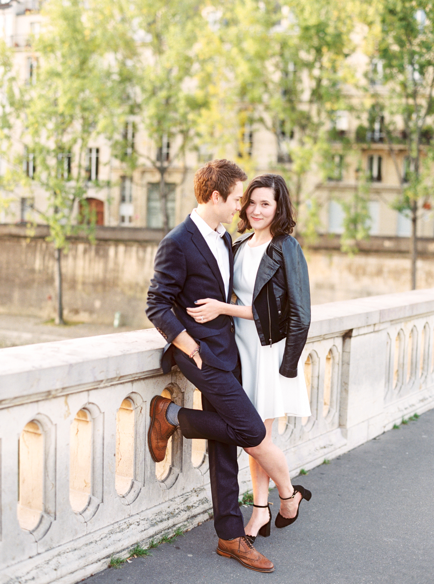 Paris engagement photographer | Paris wedding photography | Paris engagement photography | Paris couple cafe | France wedding photographer | Paris film photographer | Molly Carr Photography