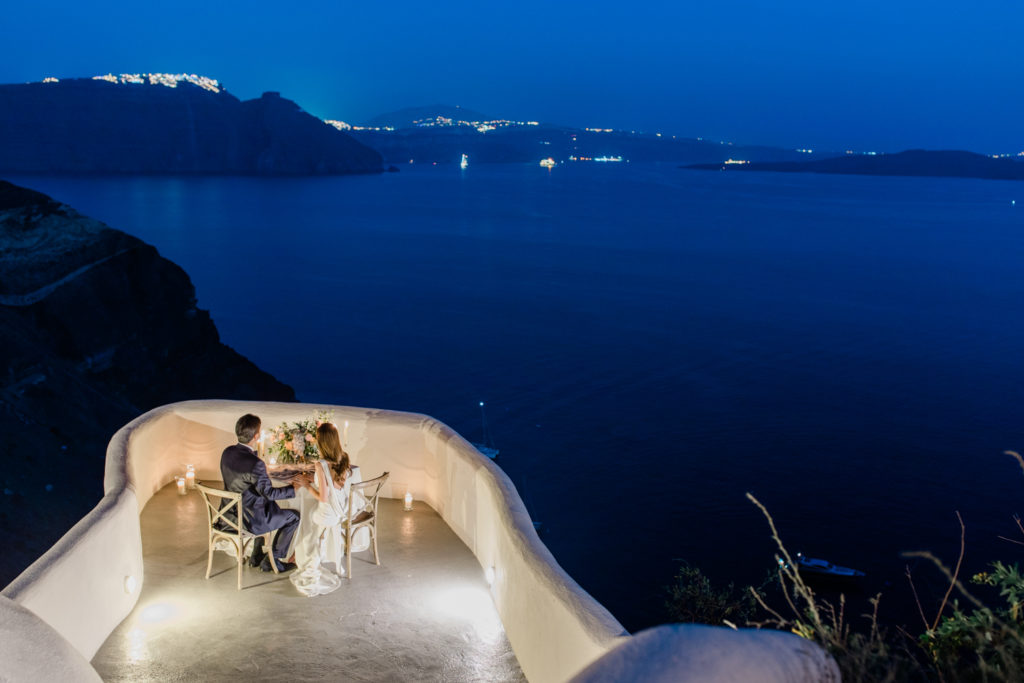 Santorini Wedding Photography | Oia Destination Elopement | Greece Film Photographer | Molly Carr Photography | Mystique Santorini Wedding