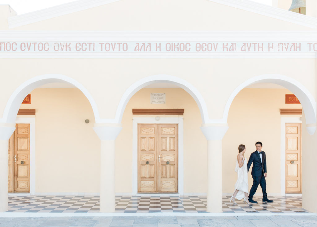 Santorini Wedding Photography | Oia Destination Elopement | Greece Film Photographer | Molly Carr Photography