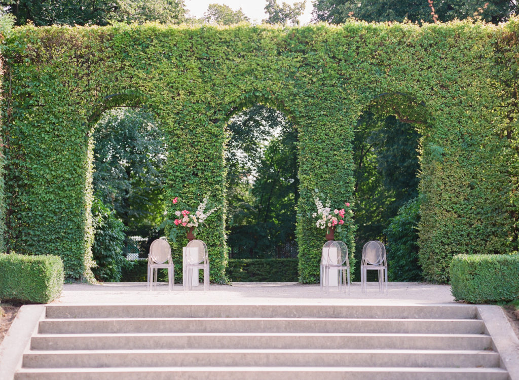 Musee Rodin Wedding Photographer | Paris Garden Wedding Photography | Paris Film Photographer | France Wedding Photography | Molly Carr Photography | Paris Garden Ceremony Location