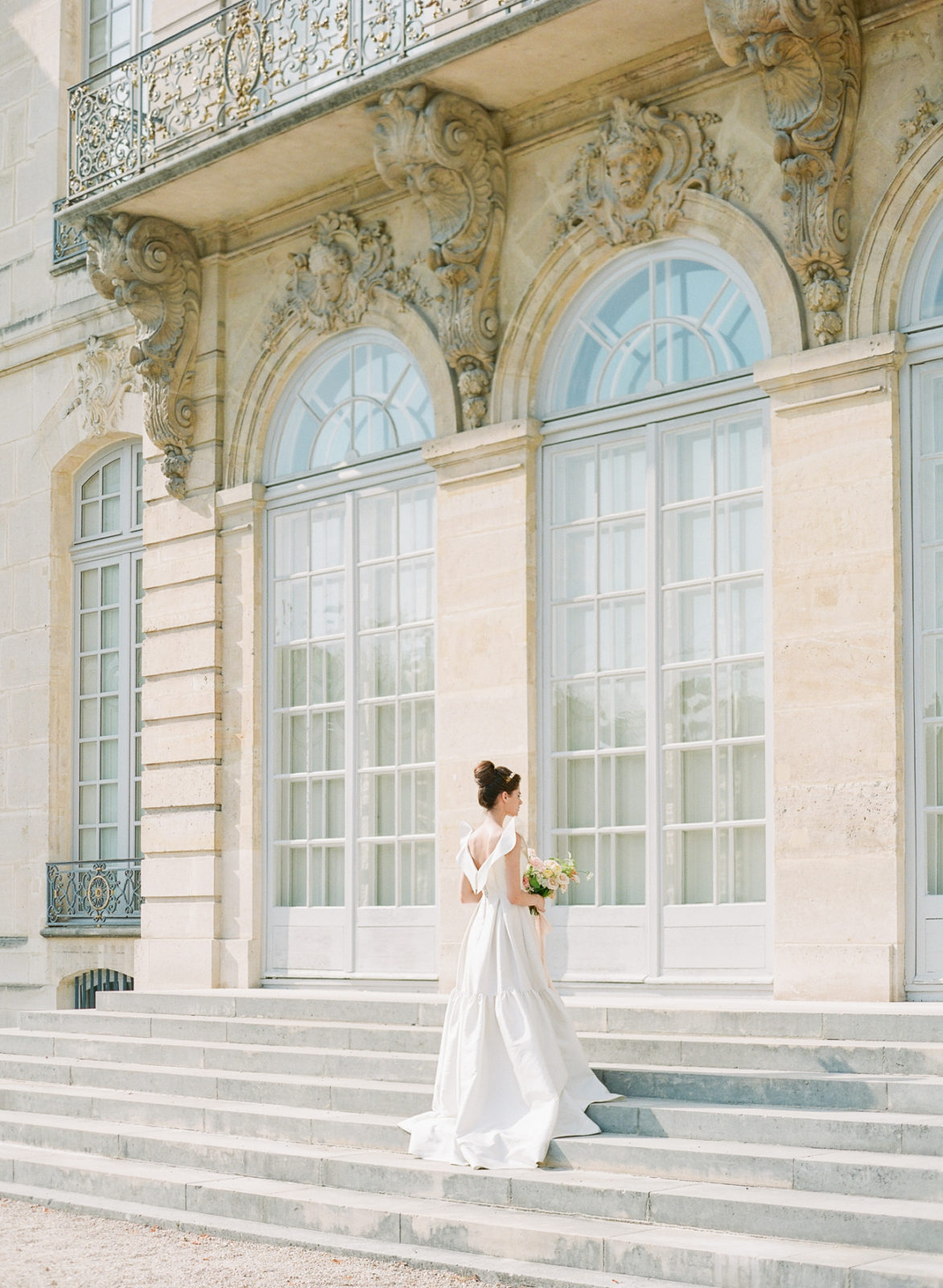 Musee Rodin Wedding Photographer | Paris Garden Wedding Photography | Paris Film Photographer | France Wedding Photography | Molly Carr Photography