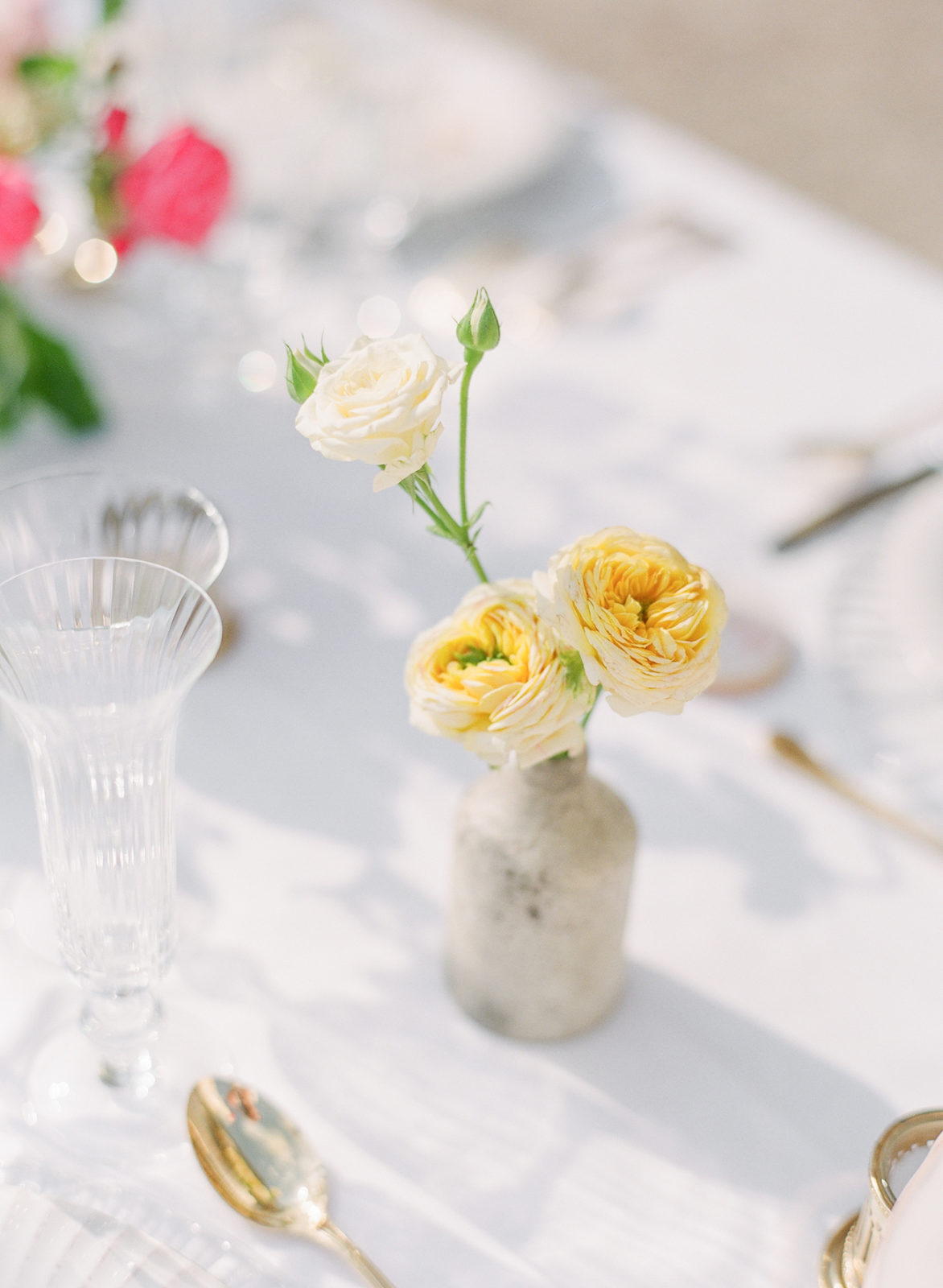 Musee Rodin Wedding Photographer | Paris Garden Wedding Photography | Paris Film Photographer | France Wedding Photography | Molly Carr Photography | Paris Outdoor Wedding | Yellow Wedding Flowers