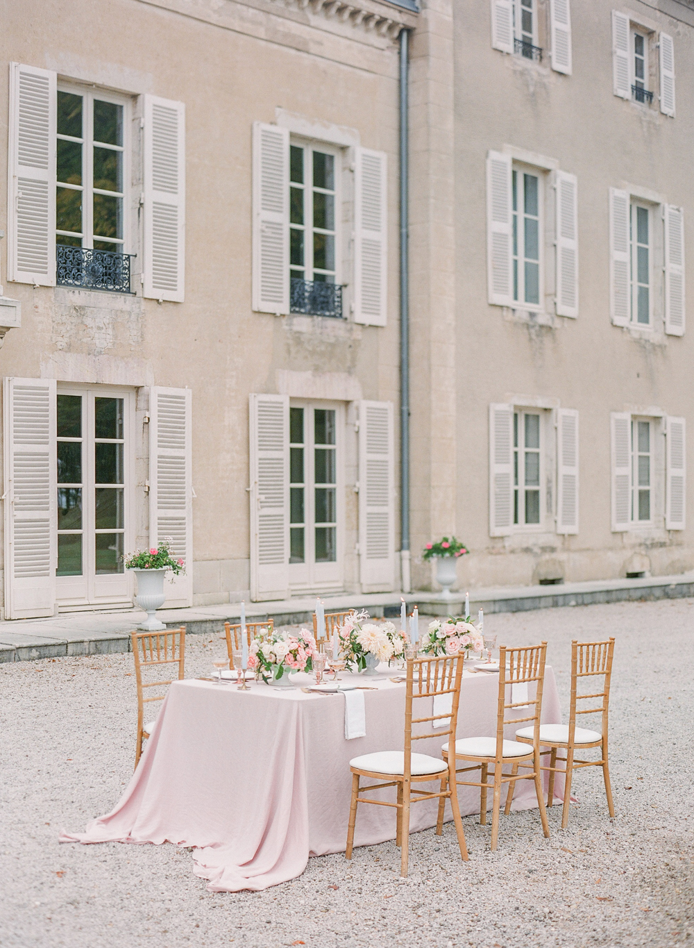 Best Destination Wedding Venues | Molly Carr Photography | Luxury Destination Wedding | Paris Film Photographer | France Wedding Photography | Chateau de Varennes | Burgundy, France