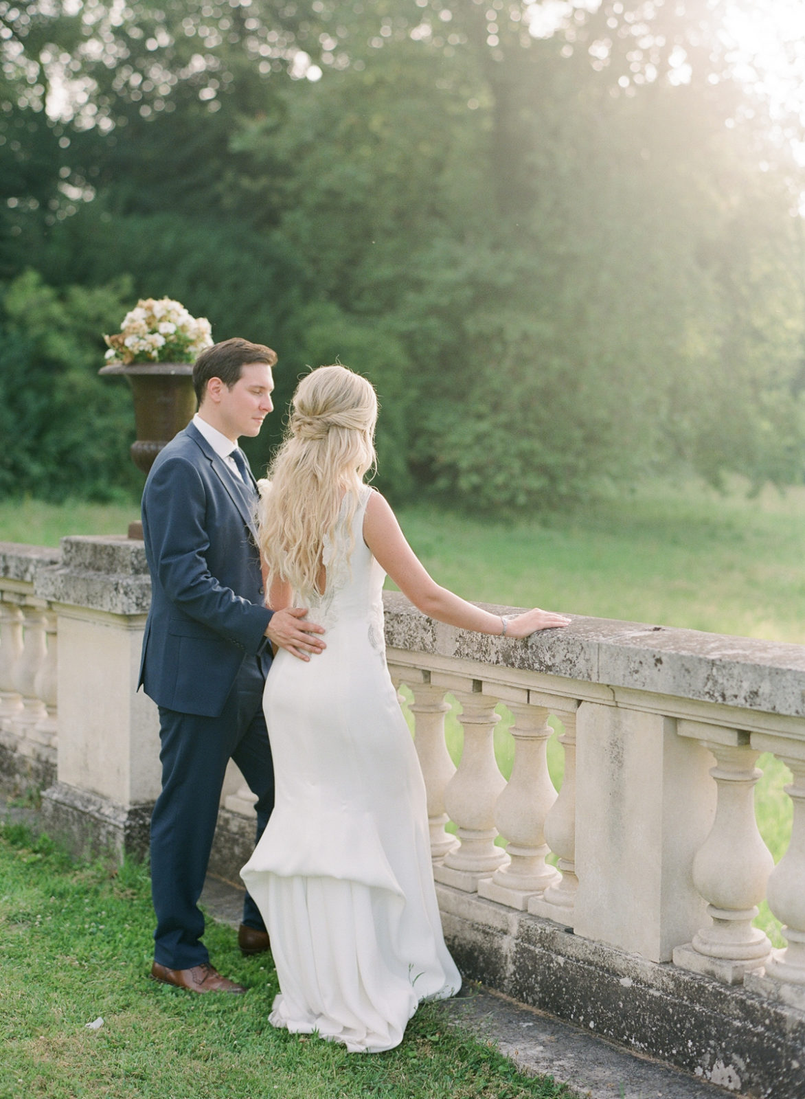 Chateau Bouffemont Wedding Photography | Paris, France Destination Wedding | Molly Carr Photography | Fine Art Film Photography | Jennifer Fox Weddings | Bride and Groom Photos