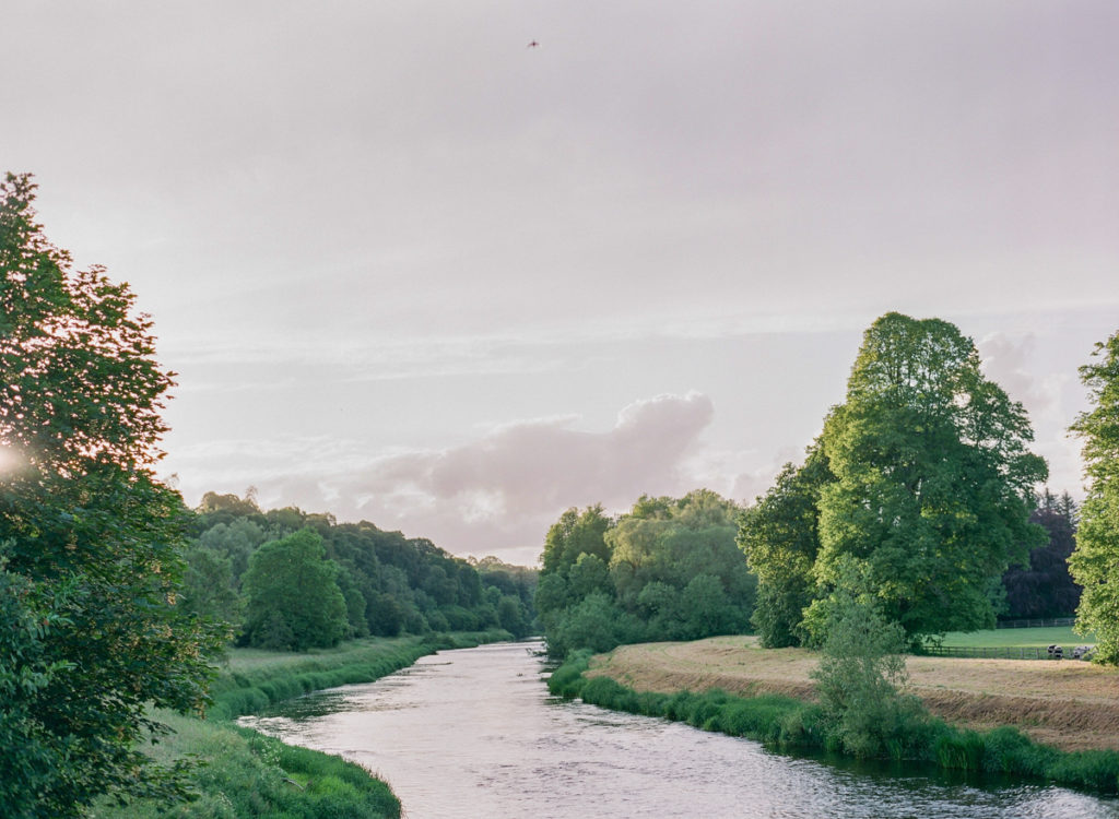 Ireland Film Photographer | Molly Carr Photography | Mount Juliet Estate River at Sunset