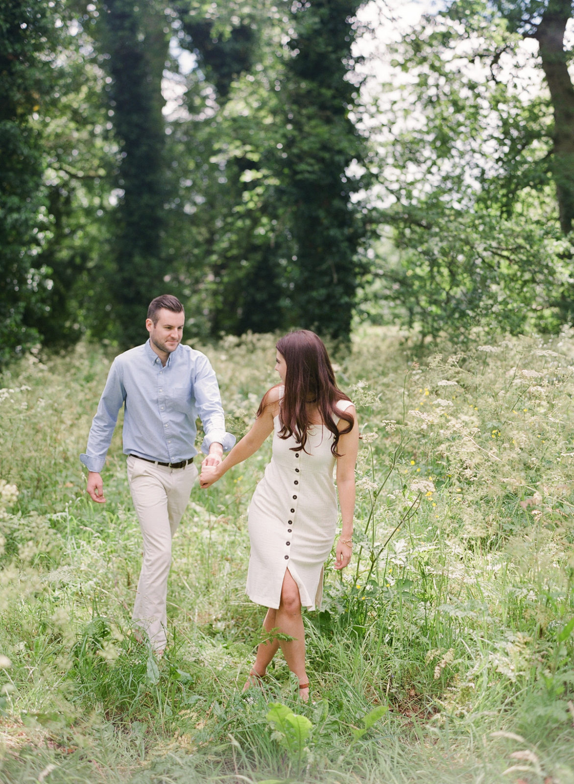 Ireland Film Photographer | Molly Carr Photography | Engagement Session at Mount Juliet Estate