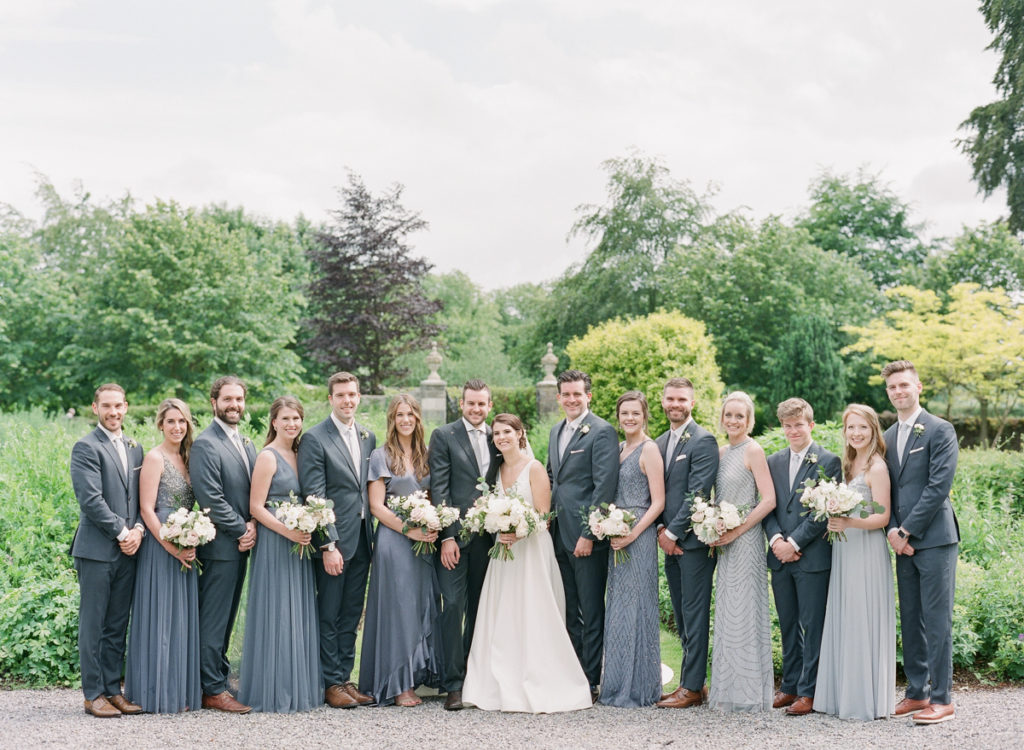 Mount Juliet Estate Wedding Photographer | Ireland Destination Wedding | Molly Carr Photography | Europe Film Photographer | Waterlily Weddings | Bridal Party