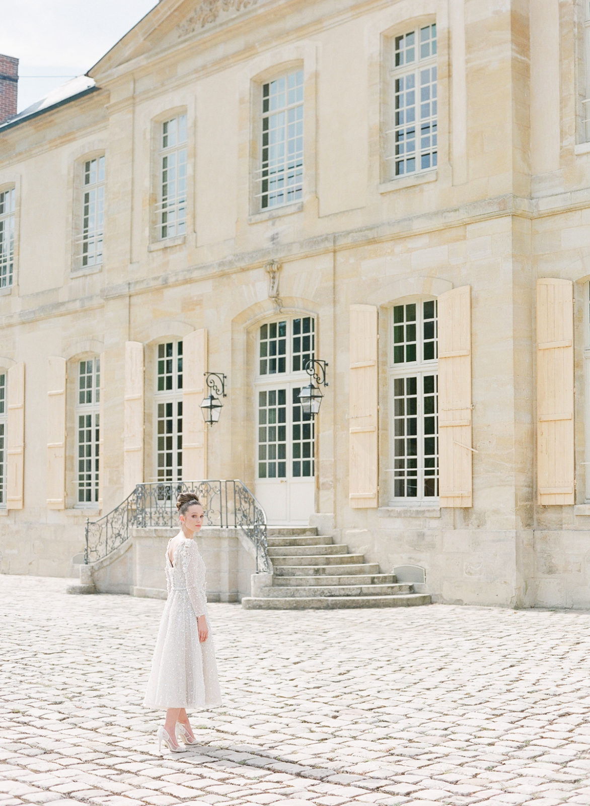 Chateau de Villette Wedding | Elegant Destination Wedding in Paris, France | Molly Carr Photography