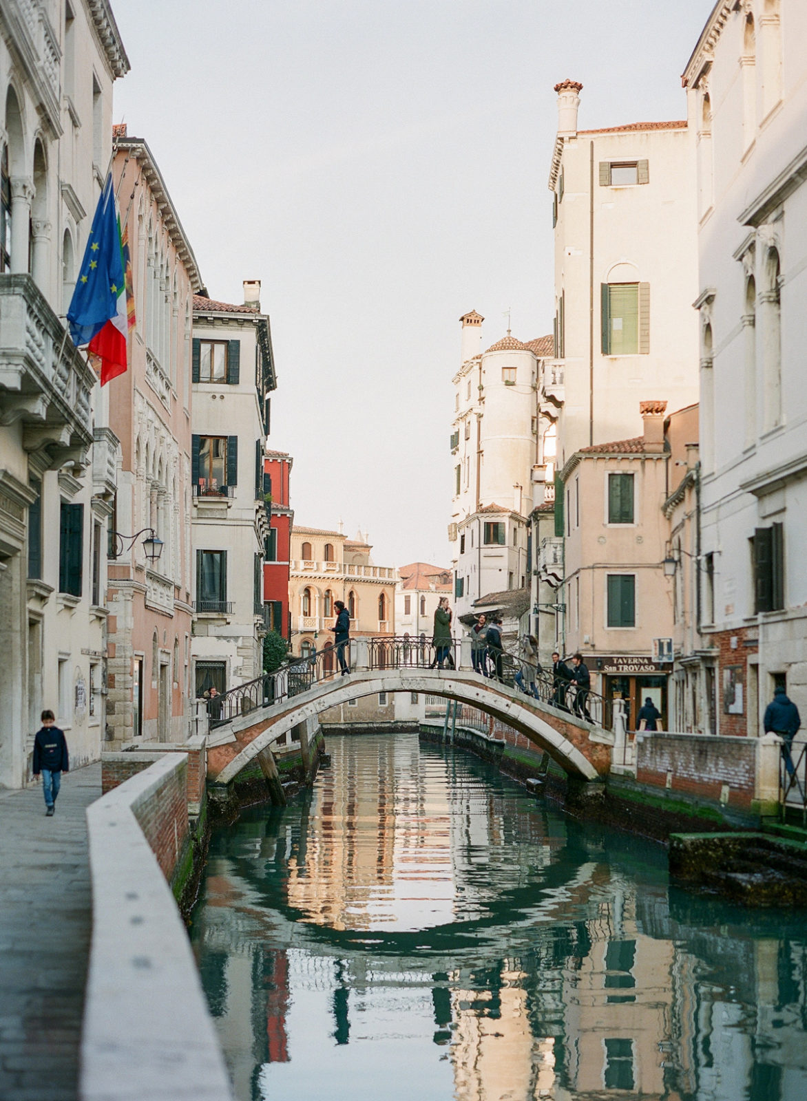 Venice Wedding Photographer | Italy Film Photography | Molly Carr Photography | Venice Canals Sunset