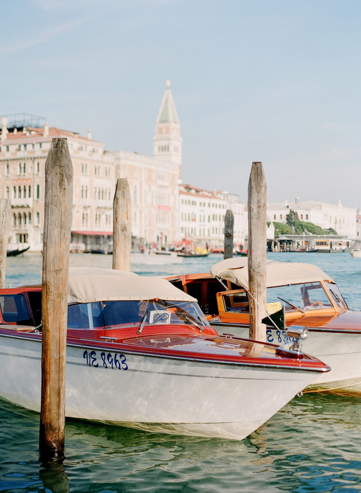 Venice Wedding Photographer | Italy Film Photography | Molly Carr Photography | Grand Canal Water Taxi