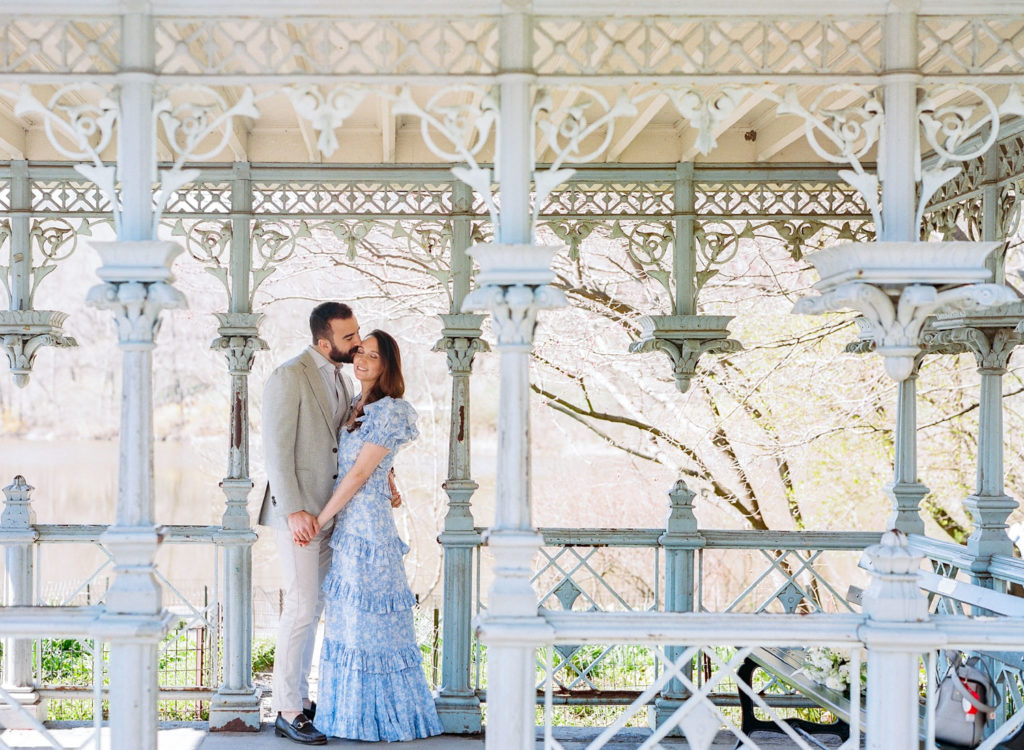 New-York-Film-Photographer-NYC-Luxury-Wedding-Photos-Spring-Engagement-Session-Molly-Carr-Photography-Central-Park-Ladies-Pavillion