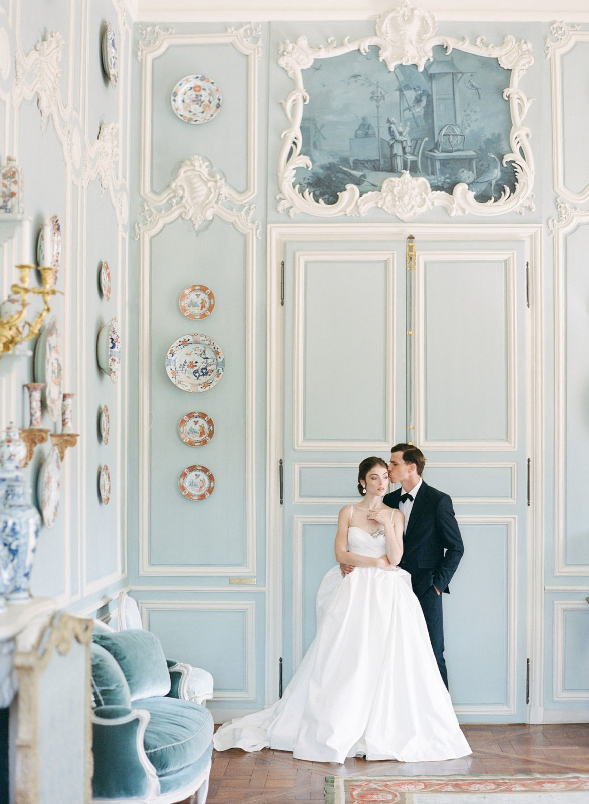 Paris Film Photographer | Chateau de Villette Wedding | Molly Carr Photography