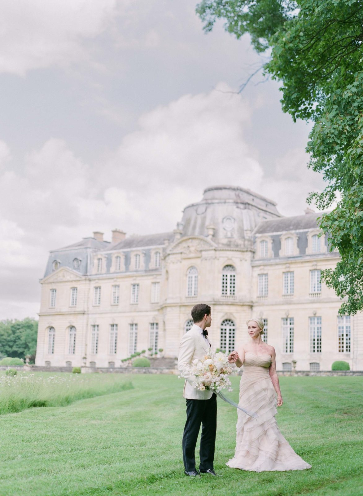 Chateau Champlatreux Wedding | Paris Film Photographer | Molly Carr Photography