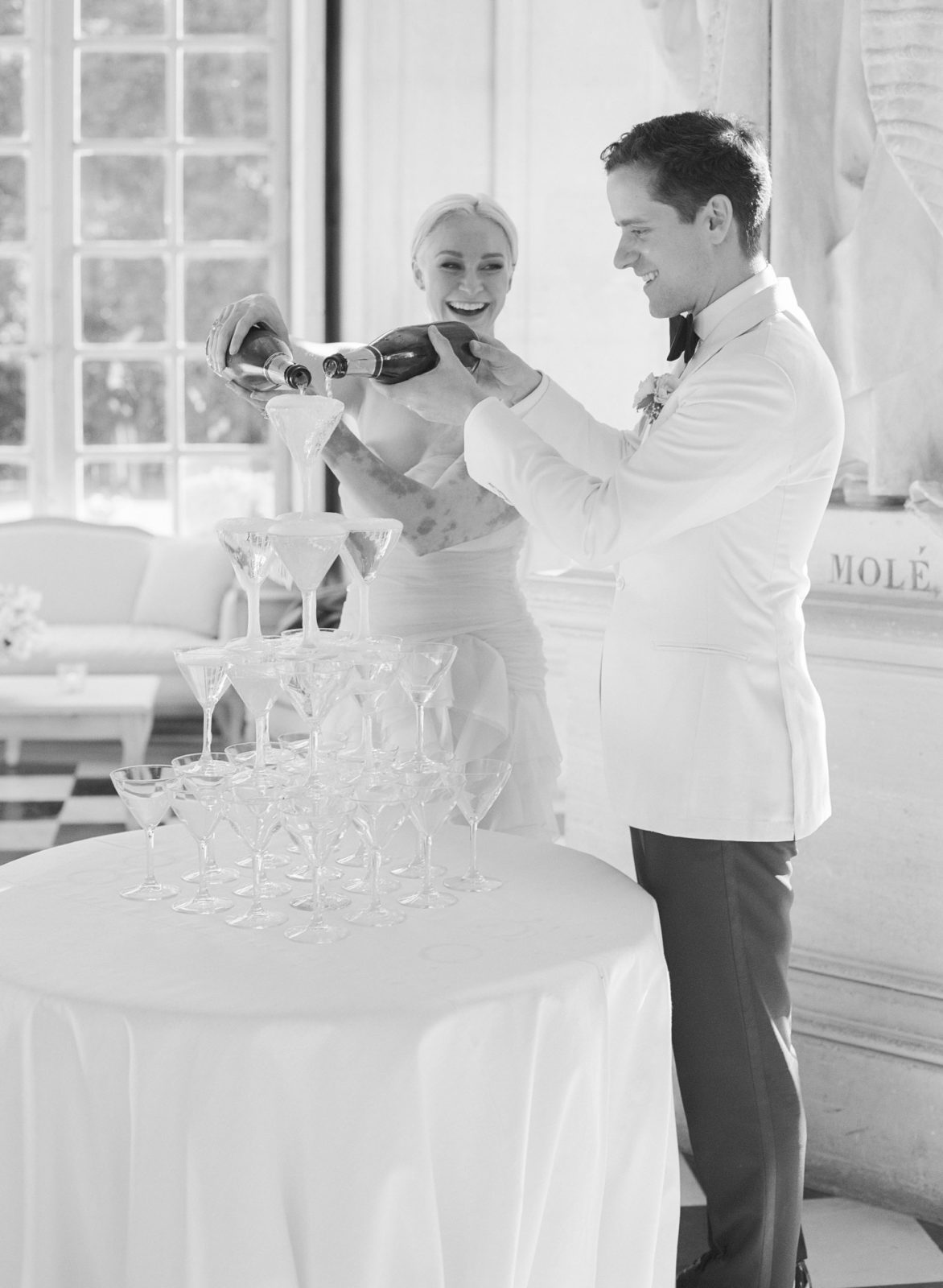 Chateau Champlatreux Wedding Photographer | France Luxury Wedding | Paris Film Photographer | Molly Carr Photography