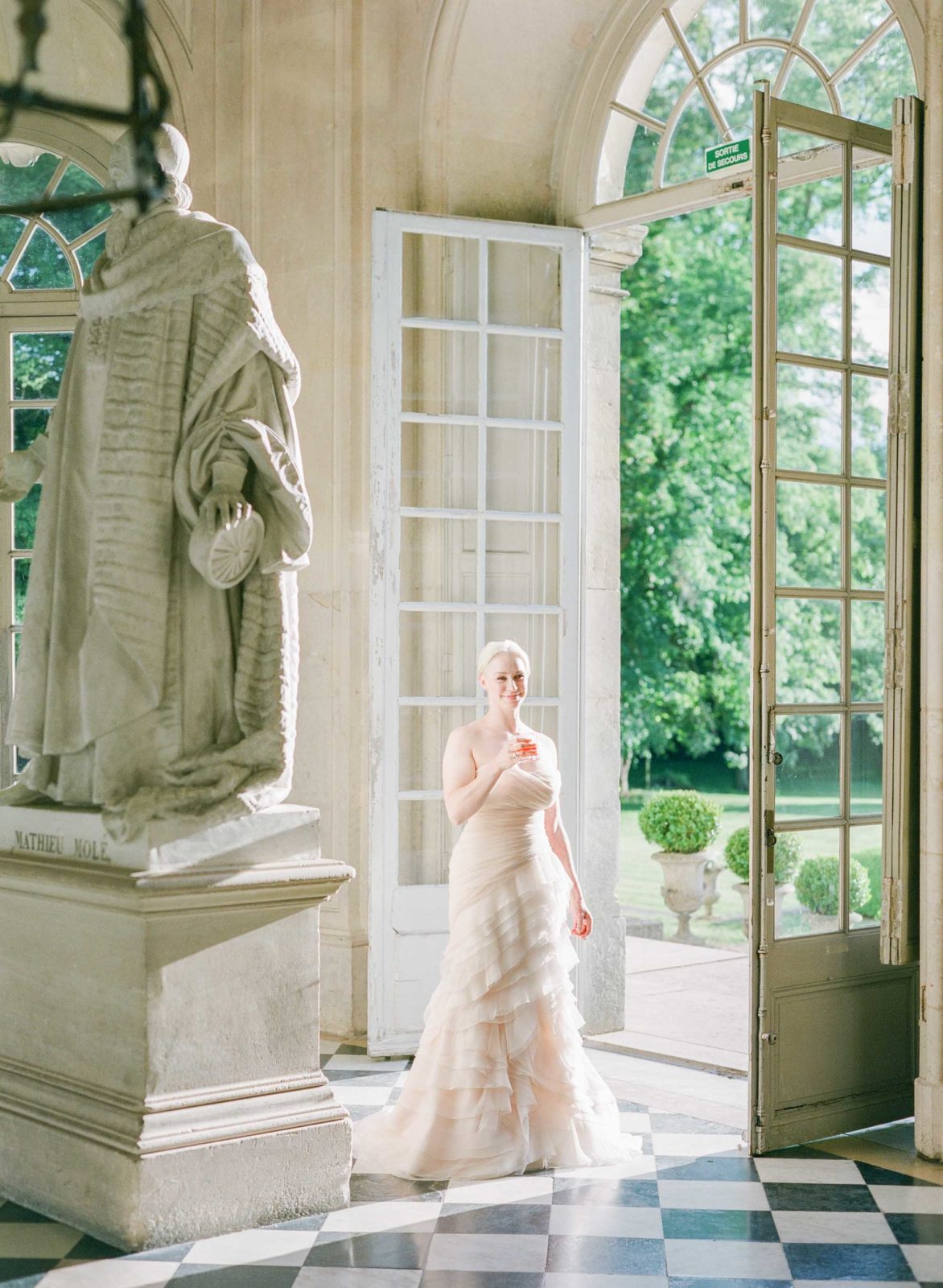 Chateau Champlatreux Wedding Photographer | France Luxury Wedding | Paris Film Photographer | Molly Carr Photography