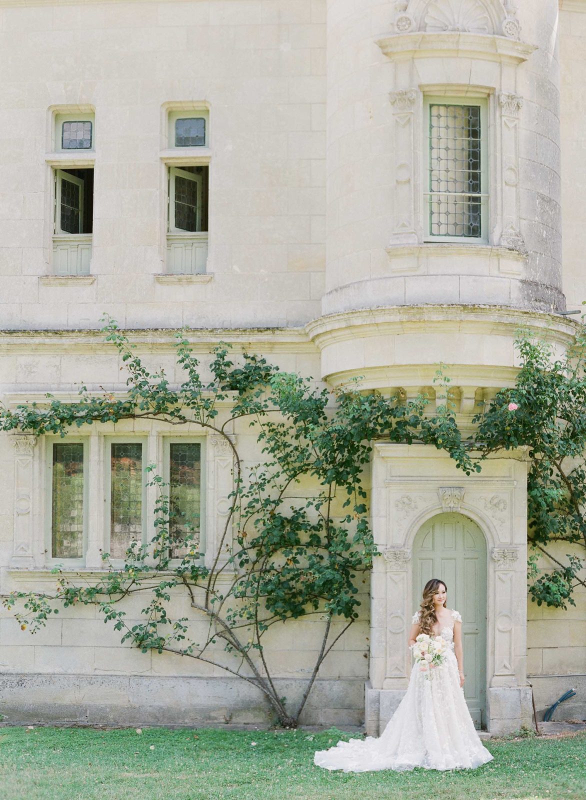 Chateau Bourdaisiere Wedding Photographer | Loire Valley France Luxury Wedding | Paris Film Photographer | Molly Carr Photography