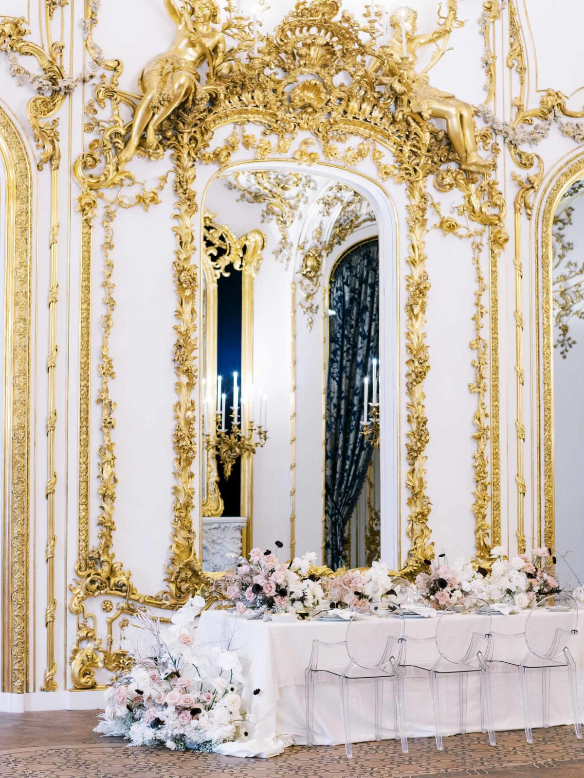 Palais Liechtenstein Wedding Photographer | Austria Luxury Wedding | Vienna Film Photos | Destination Wedding | Molly Carr Photography