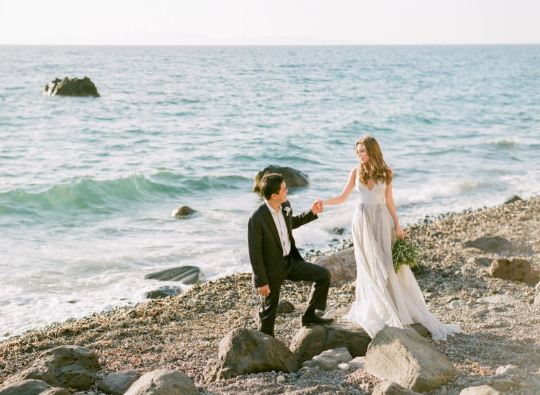 Greece Film Photographer | Santorini Wedding | Molly Carr Photography