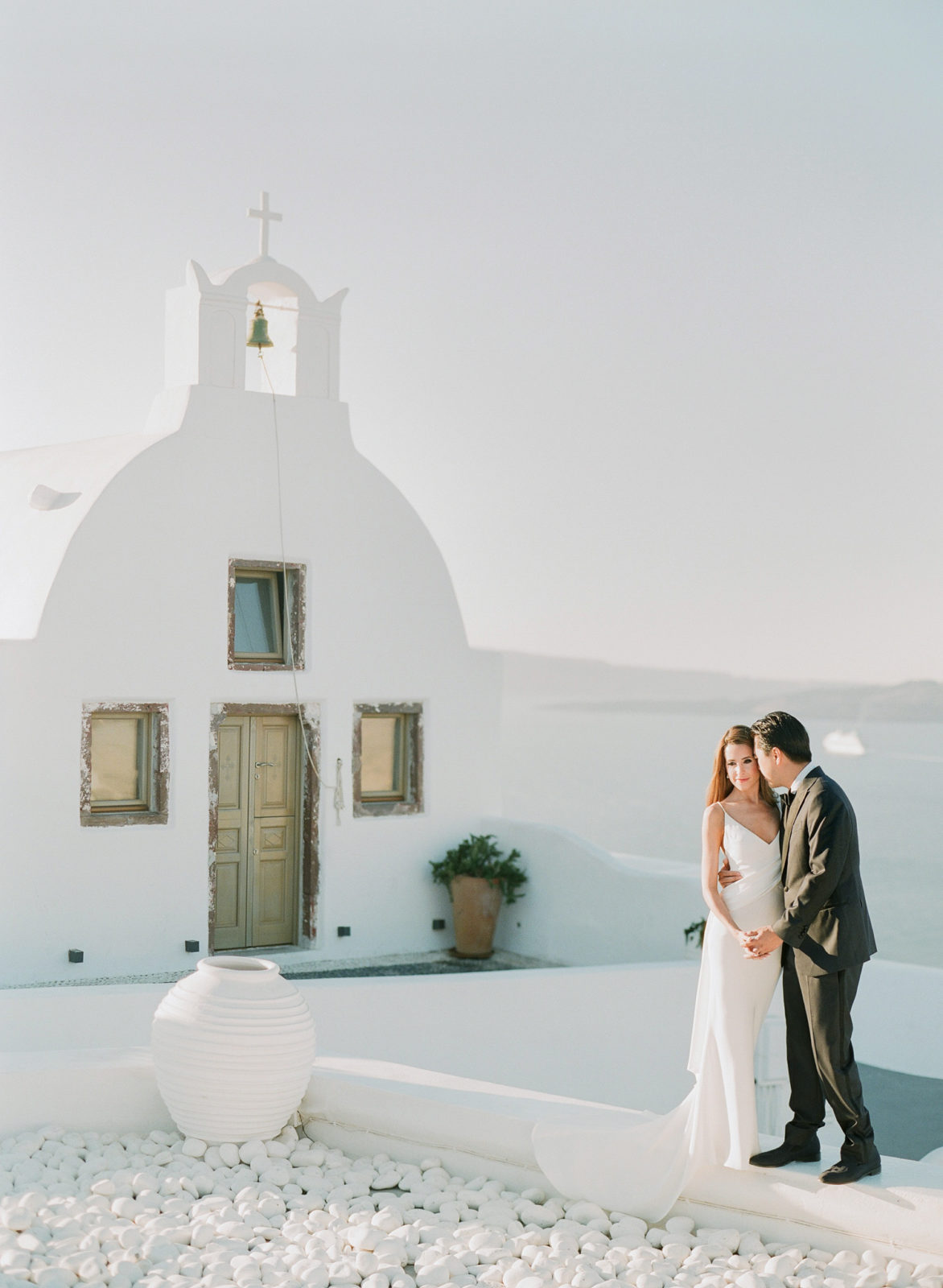 Santorini Wedding Photographer Molly Carr Photography | Oia Greece Film Photographer | Luxury Elopement in Santorini | Europe Wedding Photographer | Elizabeth Fillmore | Jennifer Fox Weddings | Harold James