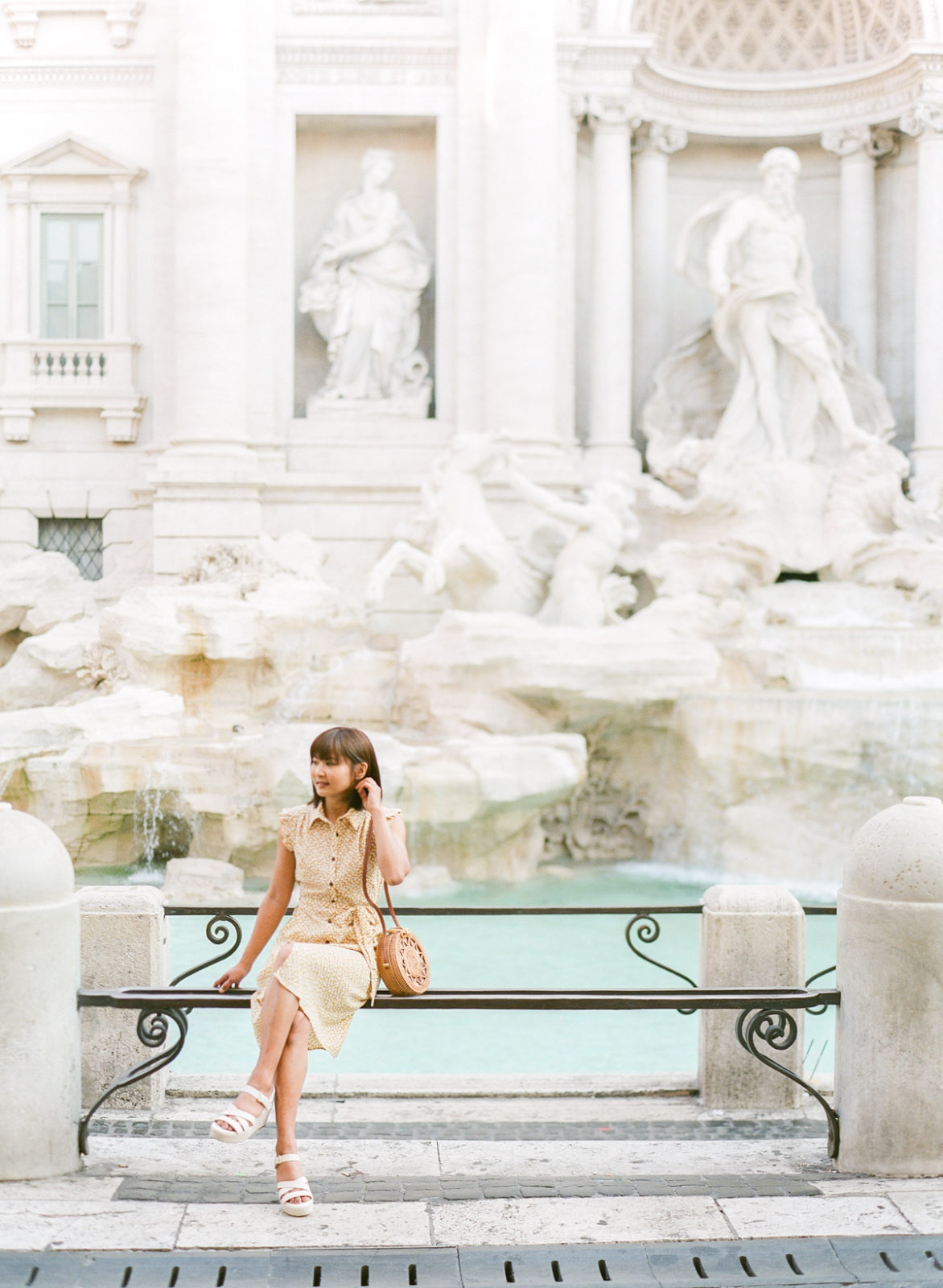 Rome Film Photographer | Italy Wedding Photos | Fine Art Photography | Molly Carr Photography | Trevi Fountain