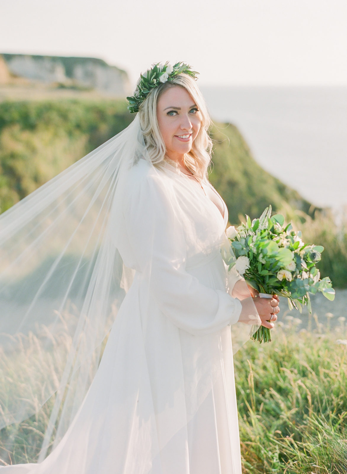 Etretat Wedding Photographer | Normandy | France Film Photographer | Molly Carr Photography
