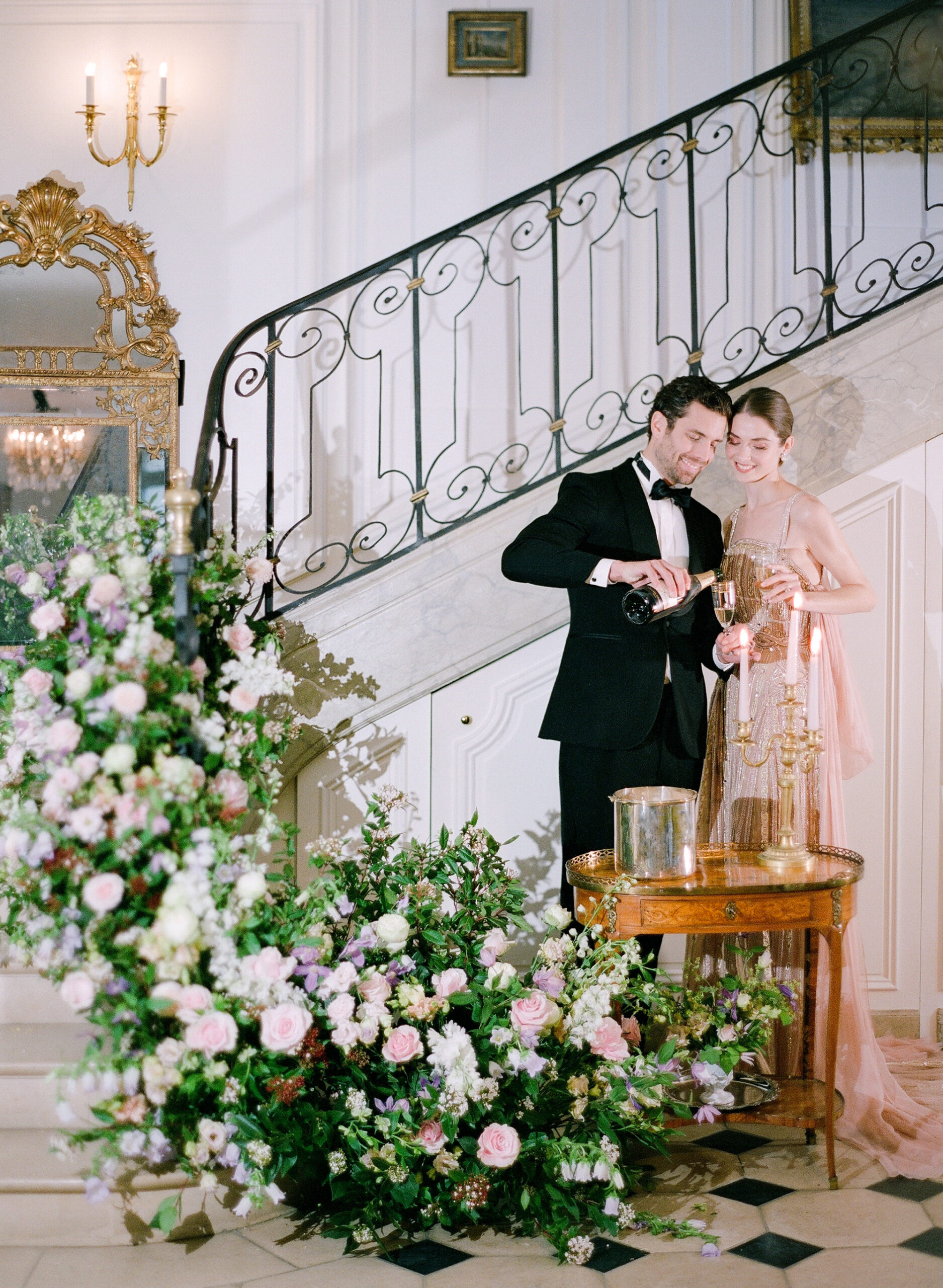 Le Grand Controle Wedding Photographer | Airelles Chateau de Versailles Wedding | Molly Carr Photography
